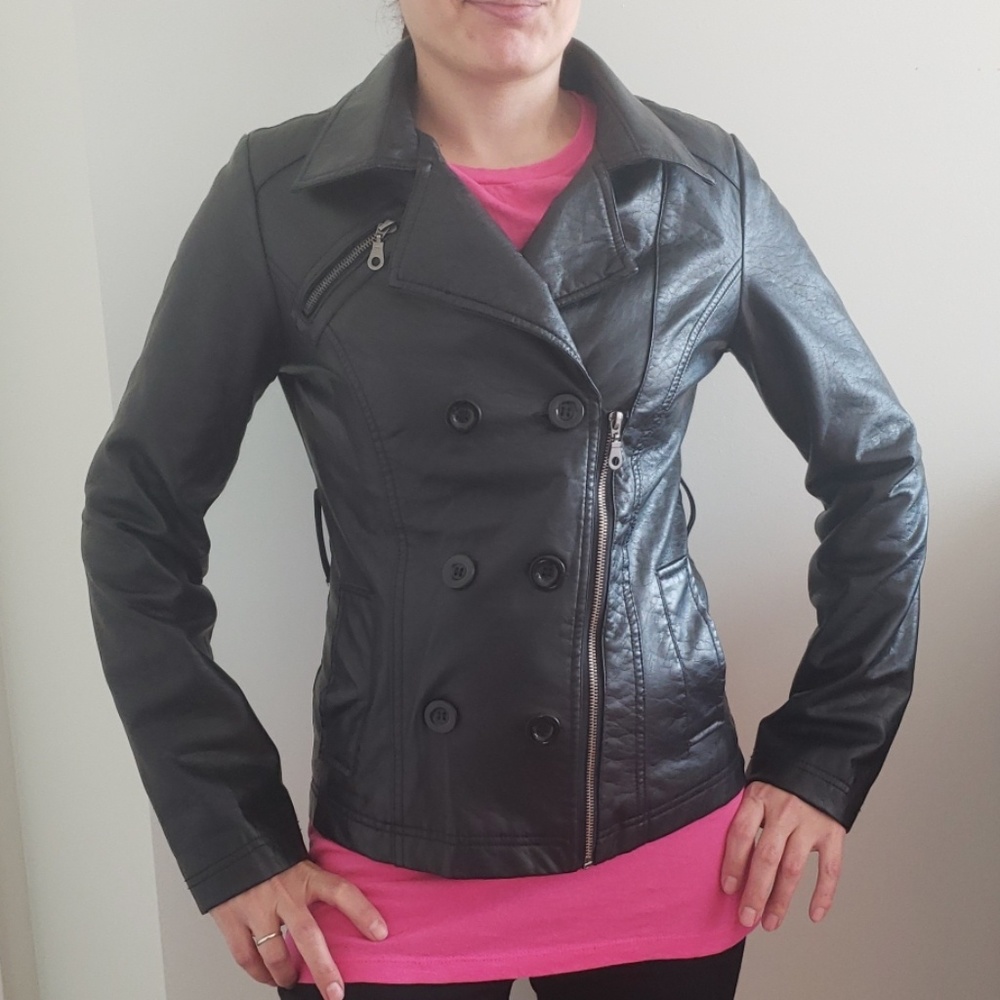 black jacket
